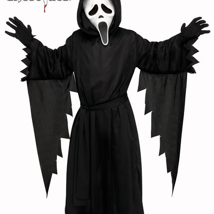 Toddler Boy's Ghost Face Scream Costume