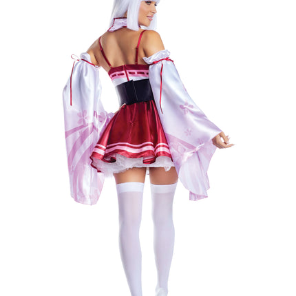 Sakura Shrine Maiden Women Costume