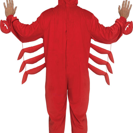 EZ Lobster Jumpsuit Adult Unisex Costume