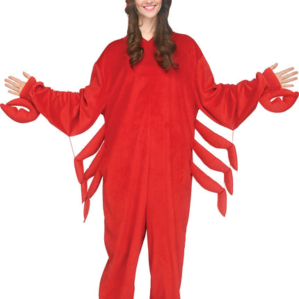 EZ Lobster Jumpsuit Adult Unisex Costume
