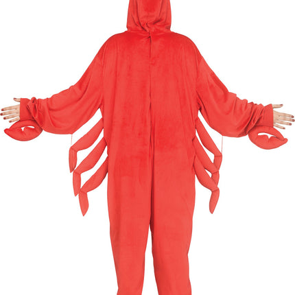 EZ Lobster Jumpsuit Adult Unisex Costume