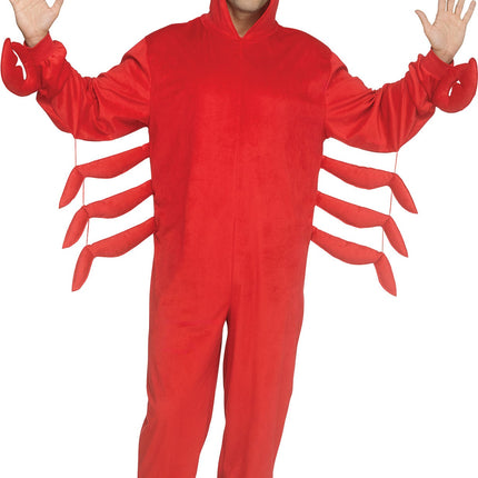 EZ Lobster Jumpsuit Adult Unisex Costume