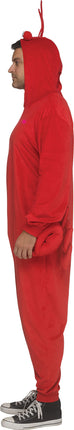 EZ Lobster Jumpsuit Adult Unisex Costume
