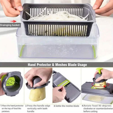 14-in-1 Kitchen Vegetable Chopper