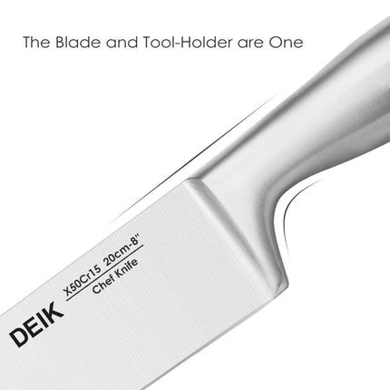 14-Piece: Deik High Carbon Stainless Steel Kitchen Knife Set