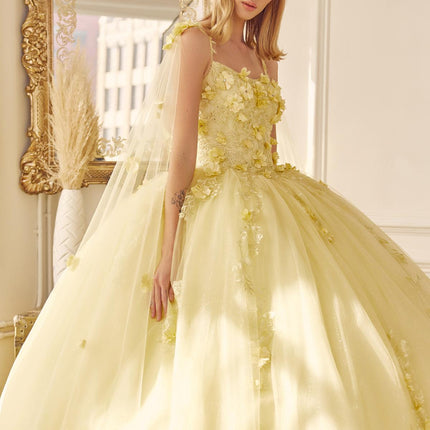 Juliet 1436 A-Line Ball Quinceanera Poofy Gown