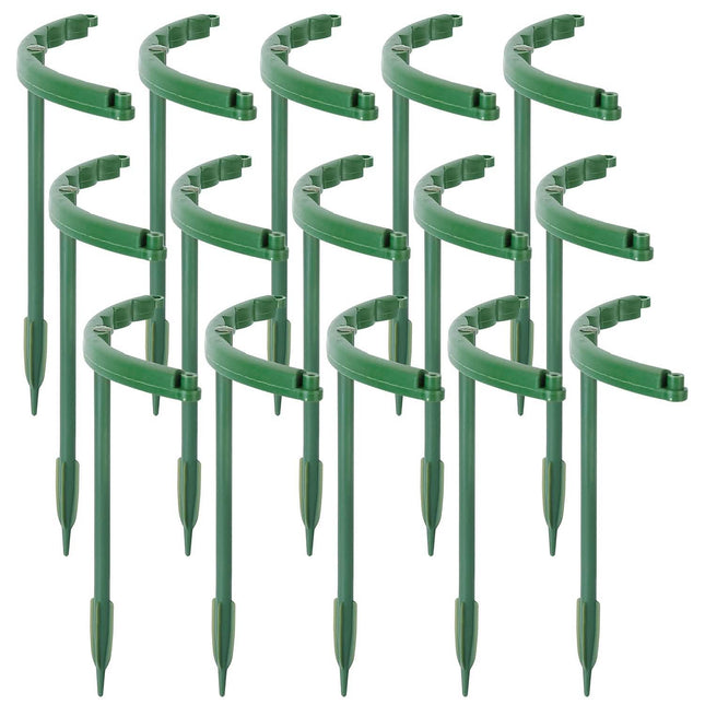 15-Piece: Garden Plant Support Stakes