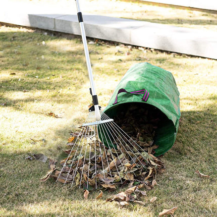 15-Teeth Expanding Stainless Steel Rake