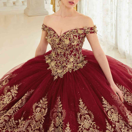 Ladivine 15705 Princess A-Line Off the Shoulder Ball Quinceanera Dress