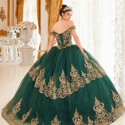 Ladivine 15705 Princess A-Line Off the Shoulder Ball Quinceanera Dress