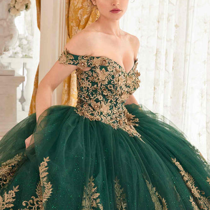 Ladivine 15705 Princess A-Line Off the Shoulder Ball Quinceanera Dress