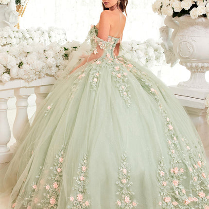 Ladivine 15716 Poofy Princess A-Line Ballgown Off Shoulder Cap Sleeve
