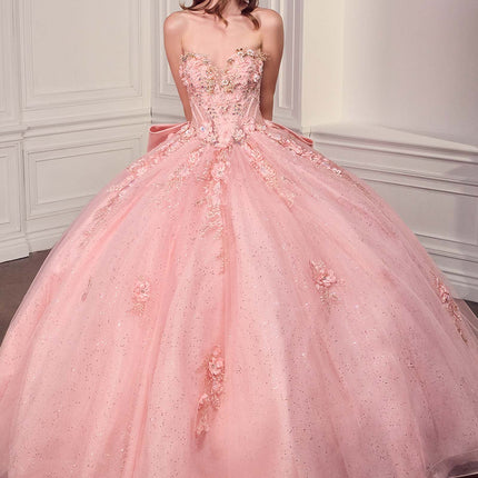 Ladivine 15726 Strapless Sweetheart Quinceanera Ball Gown