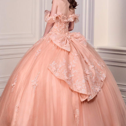 Ladivine 15731 Off the Shoulder Quinceanera A-Line Ball Gown