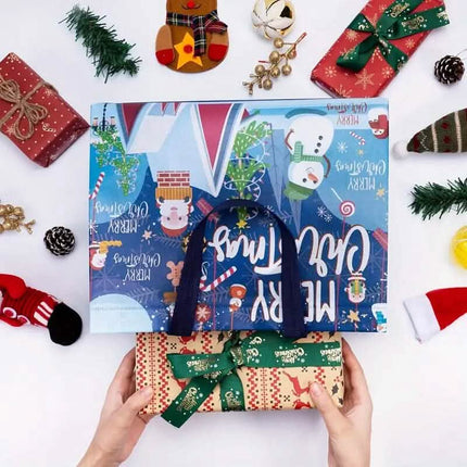 16-Pieces: Large Reusable Non-Woven Shopping Bags