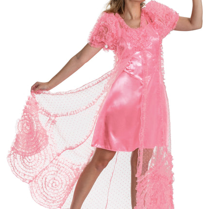 Glinda Popular Deluxe Wicked Costume Dress Adult Officially Licensed