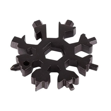 18-in-1 Multi-Tool Stainless Steel Snowflake-Shaped Tool