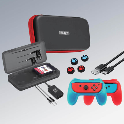 18-Pieces Set: Altec Lansing Nintendo Switch Kit