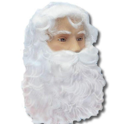 Economy Christmas Santa Claus White Wig and Beard