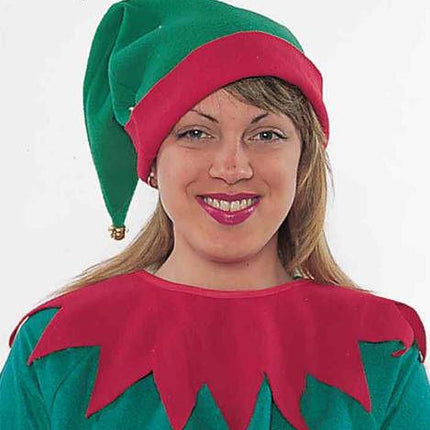Christmas Santa's Helper Elf Hat and Collar Accessory Kit