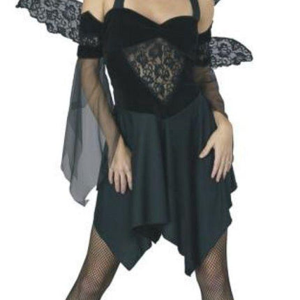 Serephine the Fallen Angel Dark Goth Sexy Adult Costume Small