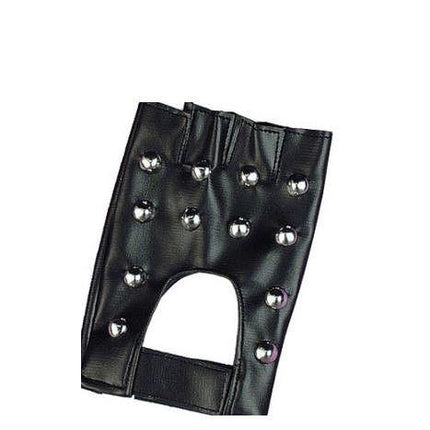 Studded Biker Gloves