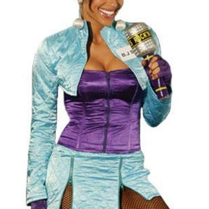 80's Rock Star Sexy Tina Turner Adult Costume Large (10-14)