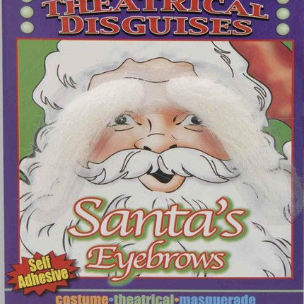 Santa Claus White Christmas Eyebrows Disquise Kit