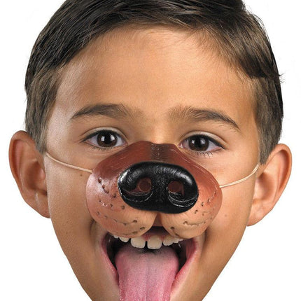 Rubber Dog Nose Costume Accessory