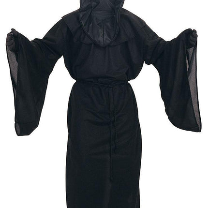 Rigor Mortis Hooded Black Robe Adult Costume