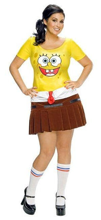 Sponge Babe Sexy SpongeBob SquarePants Plus Size Adult Costume