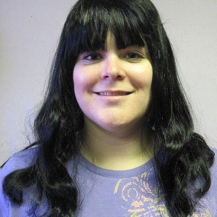 Deluxe Straight and Sleek Long Black Cleopatra Wig with Bangs