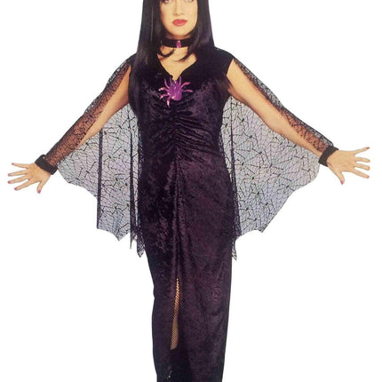 Weberella Spider Witch Gothic Mistress Vampire Deluxe Adult Costume