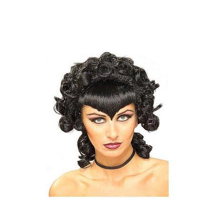 Black Gothic Queen Wig