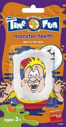 Glow in the Dark Monster Vampire Fangs Teeth