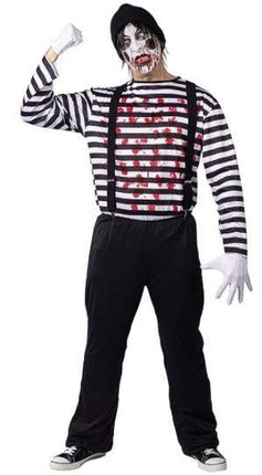 Maniacal Mime Adult Costume