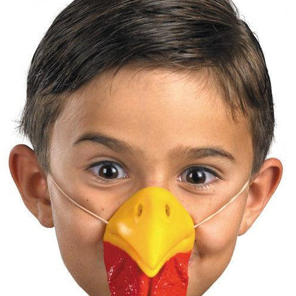 Latex Rubber Chicken Nose Costume Accessory