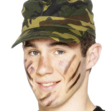 Camouflage Army Cap Costume Hat