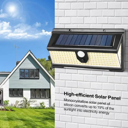 190 LED Upgrading Solar Light Wall