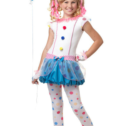 Dotsy Clown Tween Costume Size XL 12-14