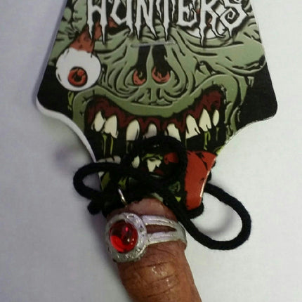 Zombie Vampire Cut Off Finger Necklace Costume Accessory