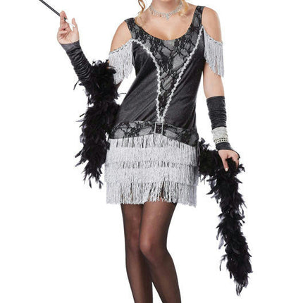 Razzle Dazzle 20's Flapper Adult Costume Size Small 6-8