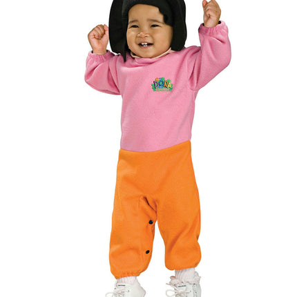 Nick Jr Dora the Explorer Newborn Baby Costume Size 0-6 months