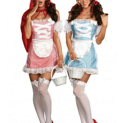 Happily Ever After Sexy Reversible Adult Costume Red Riding Hood Dorothy Large