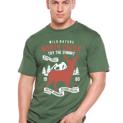 North Creek Spun Bamboo® Men's Bamboo Viscose/Organic Cotton Short Sleeve Graphic T-Shirt