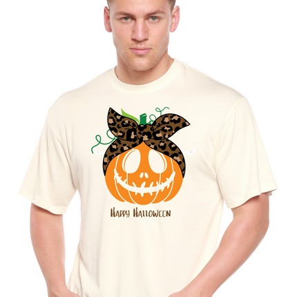 Happy Halloween Men's Bamboo Viscose/Organic Cotton Short Sleeve Graphic T-Shirt