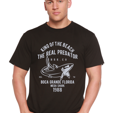 Shark Real Spun Bamboo® Men's Bamboo Viscose/Organic Cotton Short Sleeve Graphic T-Shirt