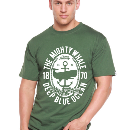 The Mighty Spun Bamboo® Men's Bamboo Viscose/Organic Cotton Short Sleeve Graphic T-Shirt