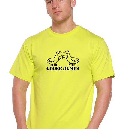 Goose Bumps Men's Bamboo Viscose/Organic Cotton Short Sleeve Graphic T-Shirt