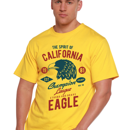 The Spirit of Spun Bamboo® Men's Bamboo Viscose/Organic Cotton Short Sleeve Graphic T-Shirt